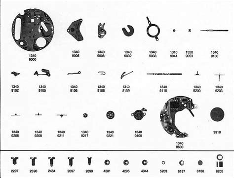 omega spare parts catalog.